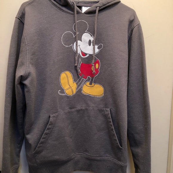 Disney Tops - Distressed Mickey Mouse Hoodie Excellent condition